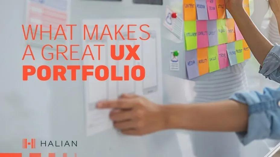 What makes a great UX portfolio article image